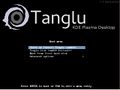Tanglu 1.0, Boot menu