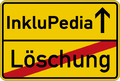 Löschung -> InkluPedia